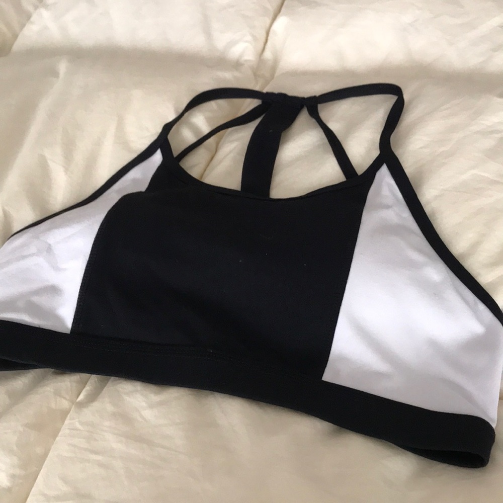 Born Primitive Trinity Sports Bra (Black/White)